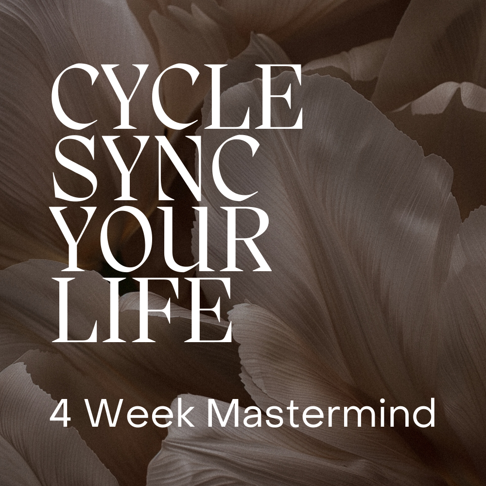 Cycle Sync Your Life - COMING MAY 2025